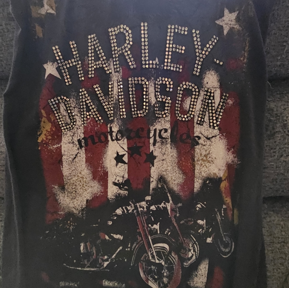 Harley Davidson bling top